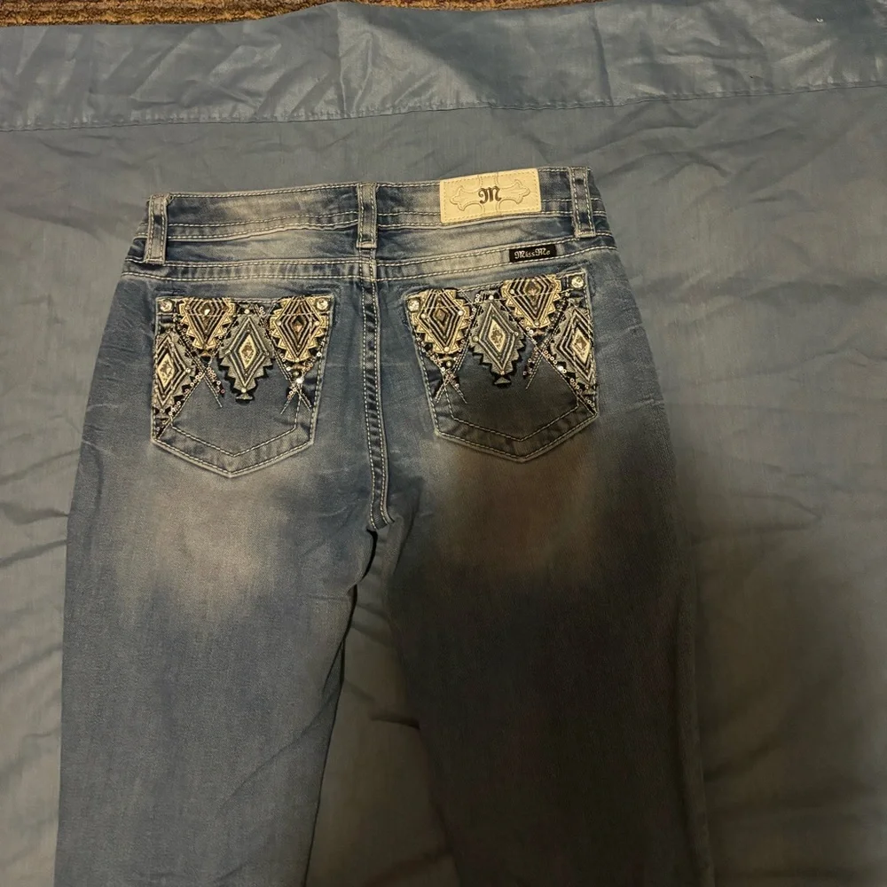 Miss me jeans miss me jeans size 29 inseam 34 great look - Picture 2 of 5
